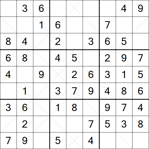 Argyle Sudoku - Easy