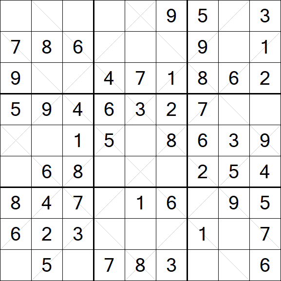 Argyle Sudoku - Einfach