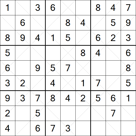 Argyle Sudoku - Easy