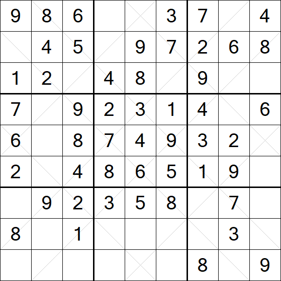 Argyle Sudoku - Easy