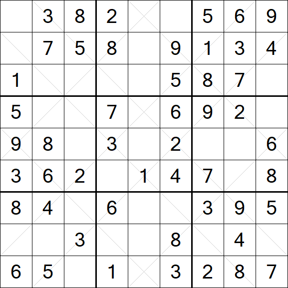 Argyle Sudoku - Easy