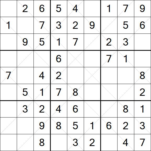 Argyle Sudoku - Easy