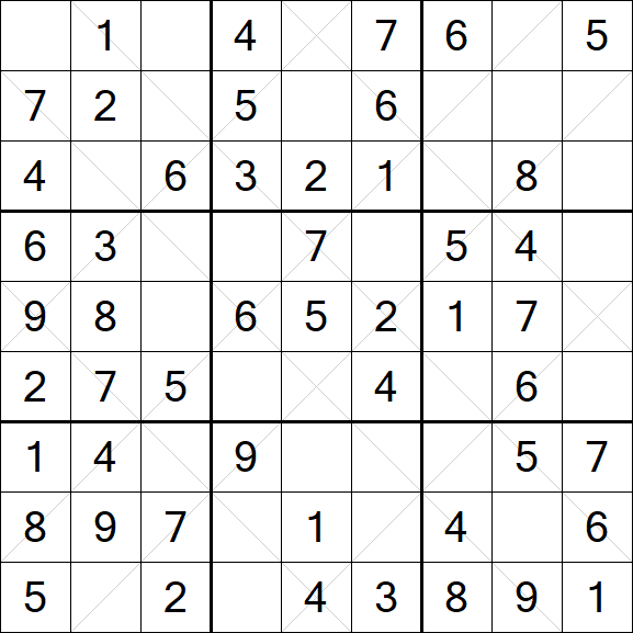 Argyle Sudoku - Einfach