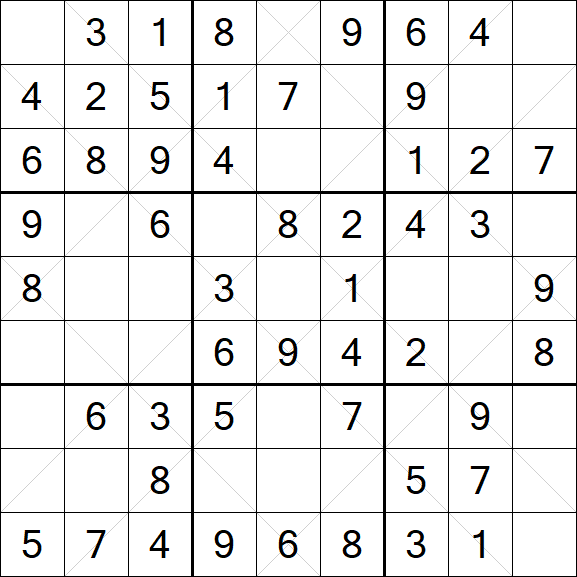 Argyle Sudoku - Easy