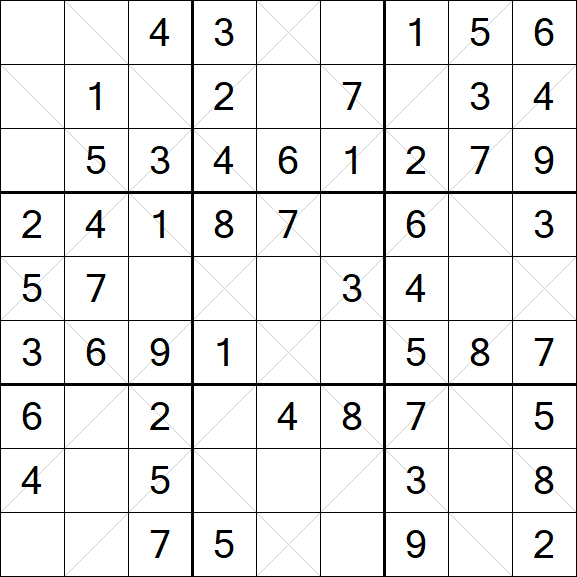 Argyle Sudoku - Easy