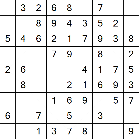 Argyle Sudoku - Easy