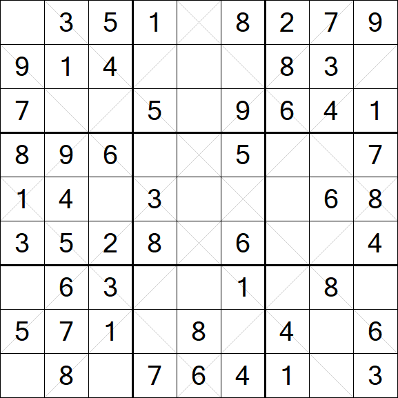 Argyle Sudoku - Easy