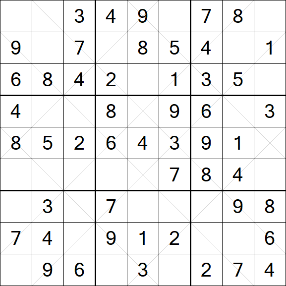 Argyle Sudoku - Easy
