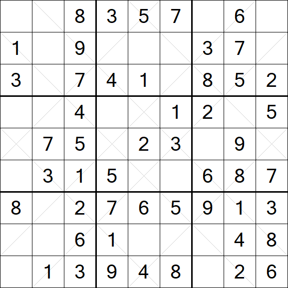 Argyle Sudoku - Easy