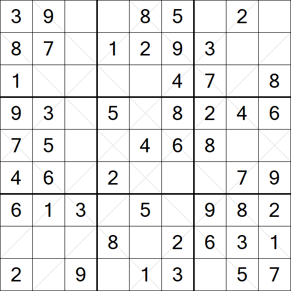 Argyle Sudoku - Easy