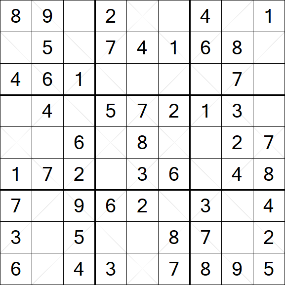 Argyle Sudoku - Easy