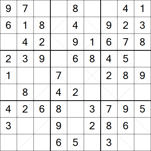 Argyle Sudoku - Easy