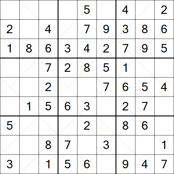 Argyle Sudoku - Einfach