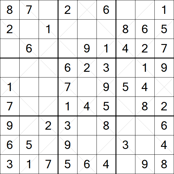 Argyle Sudoku - Easy
