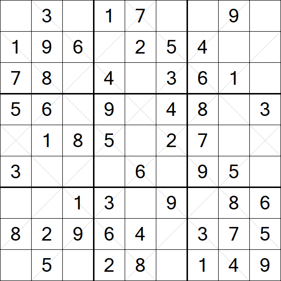 Argyle Sudoku - Easy