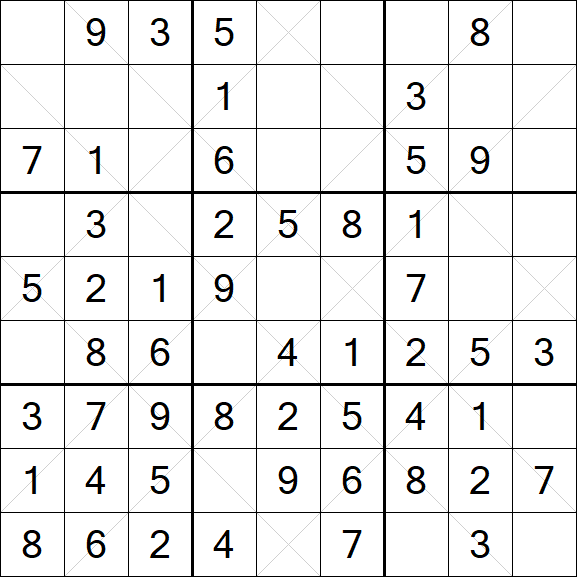 Argyle Sudoku - Einfach