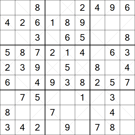 Argyle Sudoku - Einfach