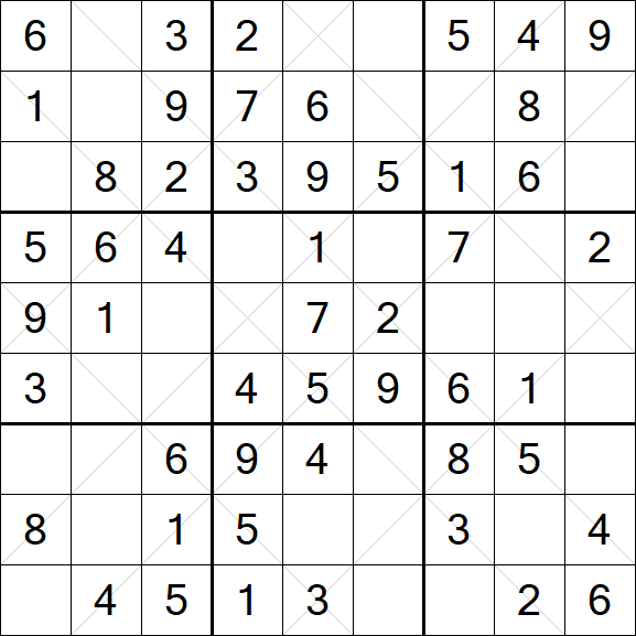 Argyle Sudoku - Easy