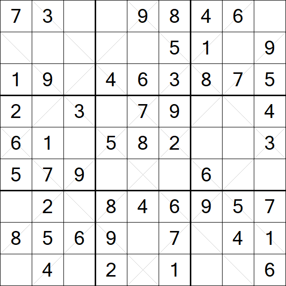 Argyle Sudoku - Easy