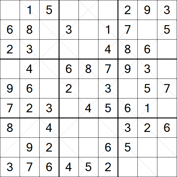 Argyle Sudoku - Easy