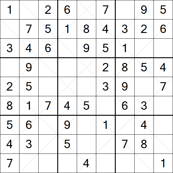 Argyle Sudoku - Easy