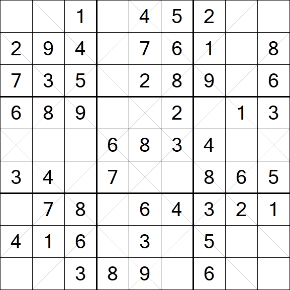 Argyle Sudoku - Easy