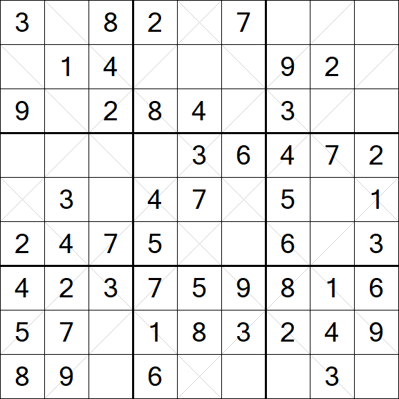 Argyle Sudoku - Einfach