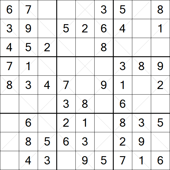 Argyle Sudoku - Easy