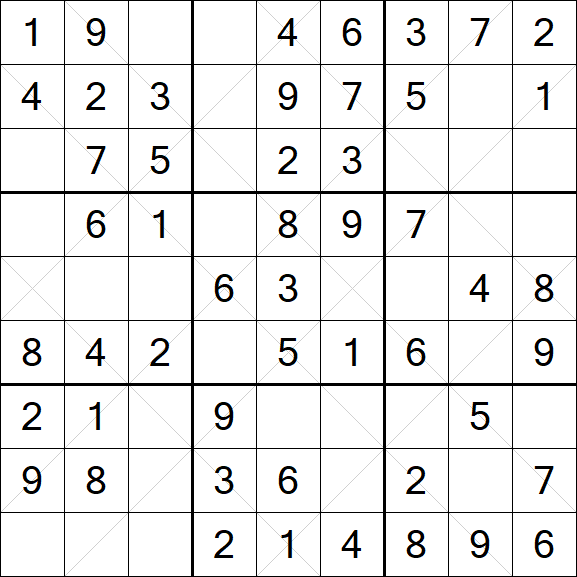 Argyle Sudoku - Easy