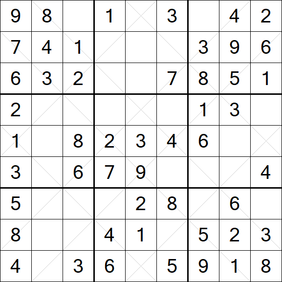 Argyle Sudoku - Easy