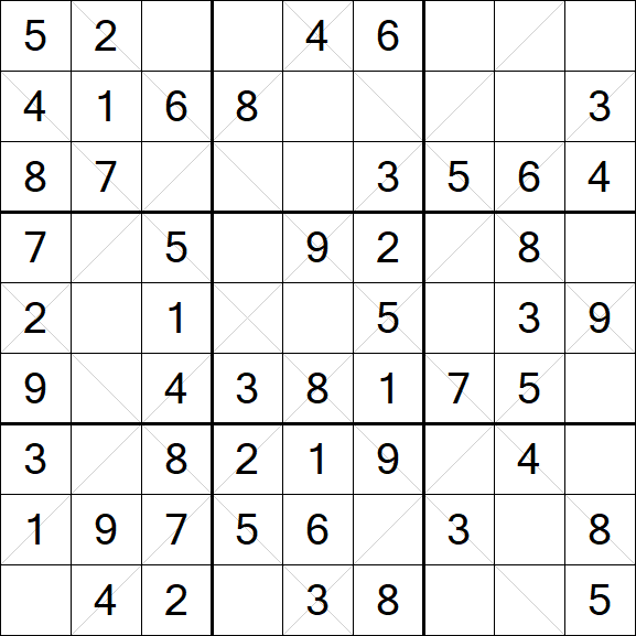 Argyle Sudoku - Easy