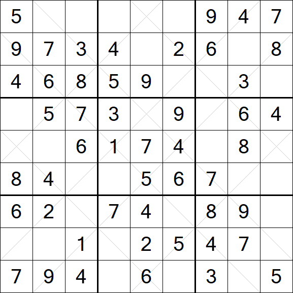 Argyle Sudoku - Easy