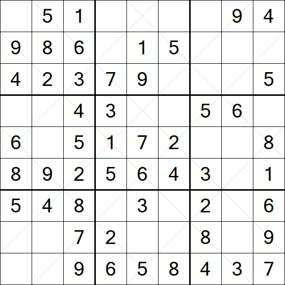 Argyle Sudoku - Easy