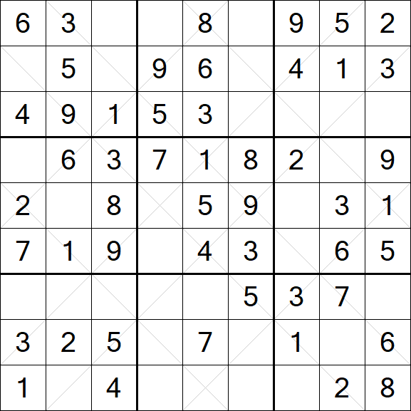 Argyle Sudoku - Easy