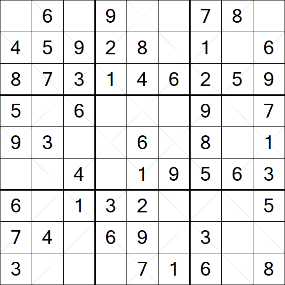 Argyle Sudoku - Easy