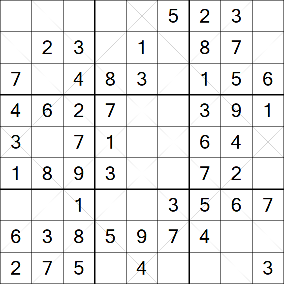 Argyle Sudoku - Easy