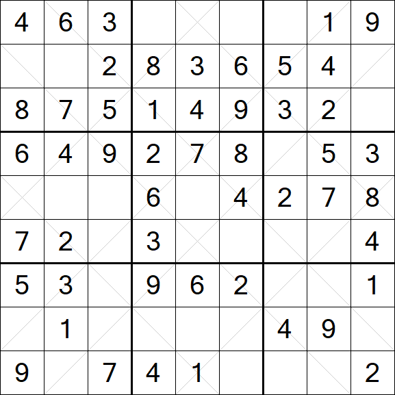 Argyle Sudoku - Easy