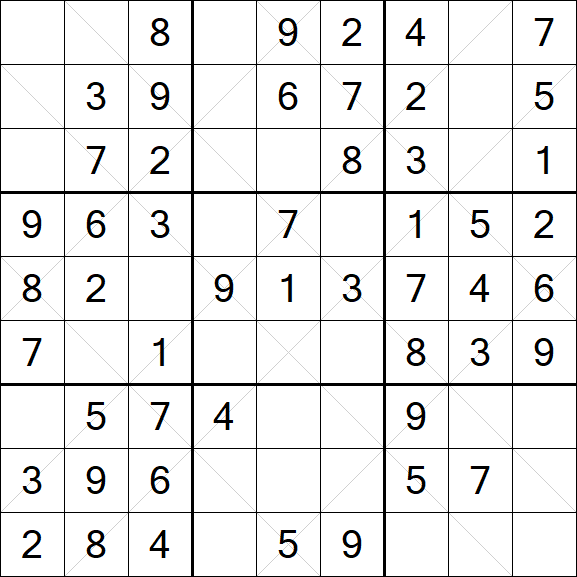 Argyle Sudoku - Easy