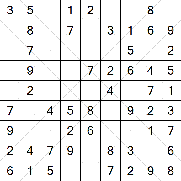 Argyle Sudoku - Easy