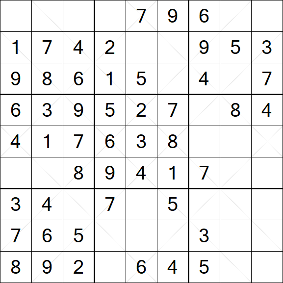 Argyle Sudoku - Easy