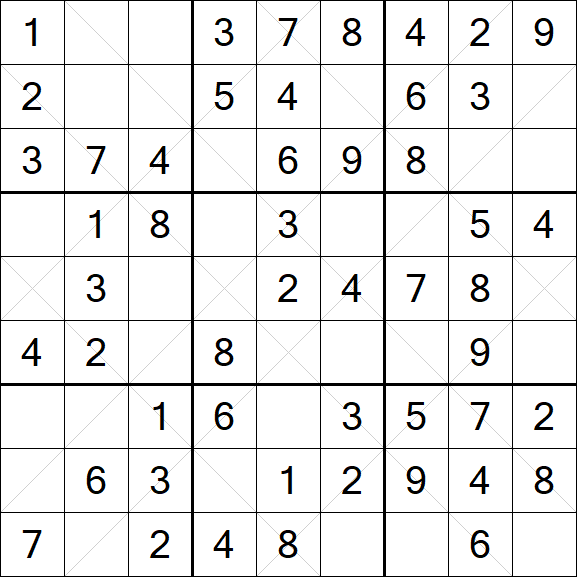 Argyle Sudoku - Easy