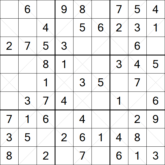 Argyle Sudoku - Easy