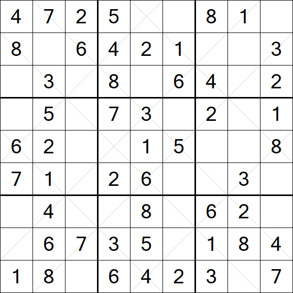 Argyle Sudoku - Easy