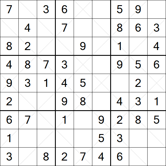 Argyle Sudoku - Easy