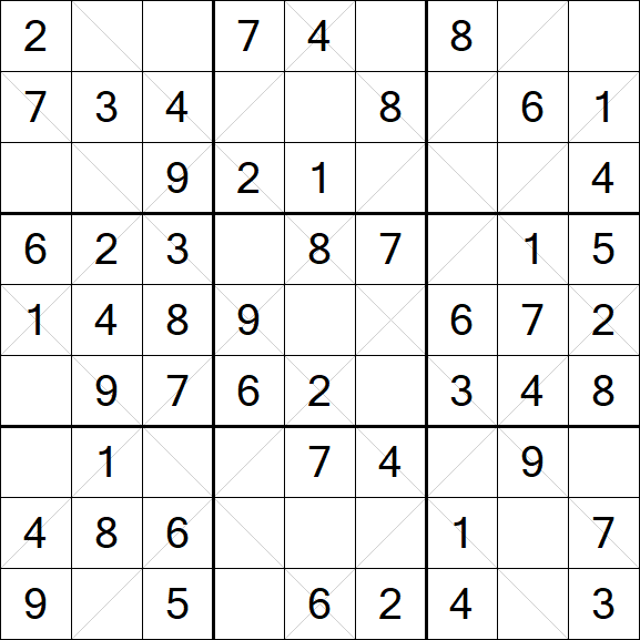 Argyle Sudoku - Easy