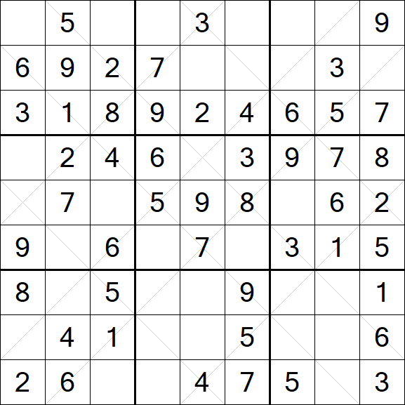 Argyle Sudoku - Easy
