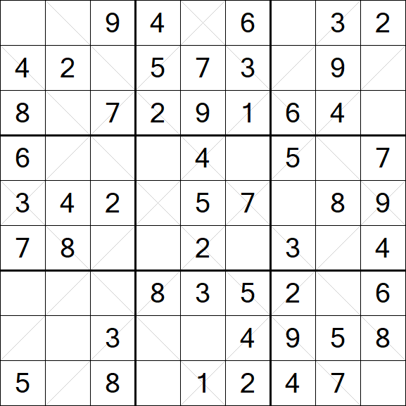 Argyle Sudoku - Easy