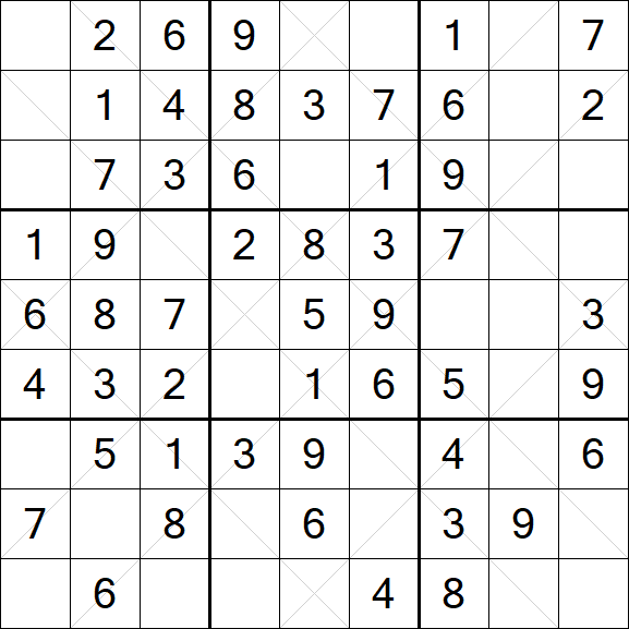 Argyle Sudoku - Easy