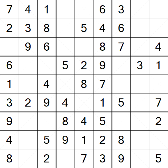 Argyle Sudoku - Easy