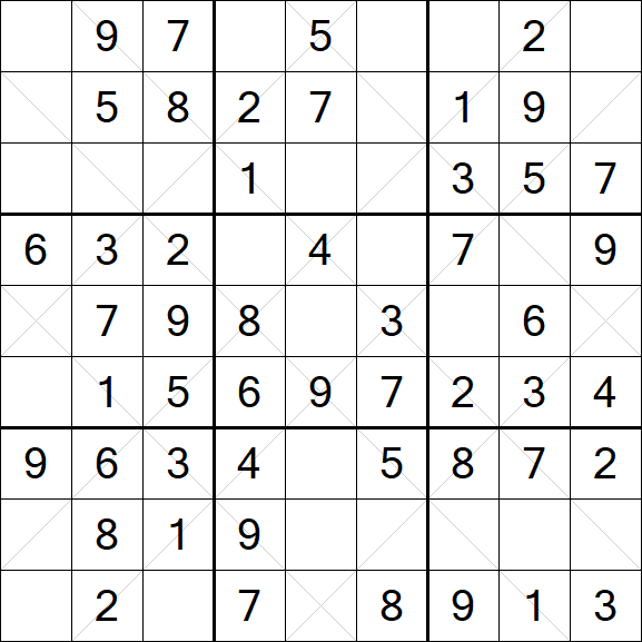 Argyle Sudoku - Easy